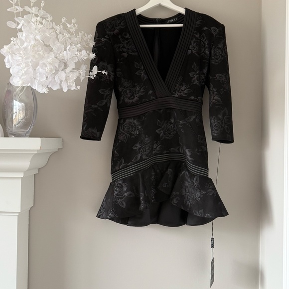 Zhivago There is Magic in There Mini Dress in Black, Sz L (NWT) - Picture 4 of 12